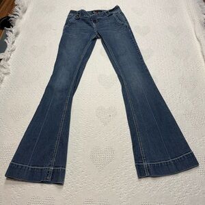 Y2K Eighty Eight Bootcut Blue Jeans (1)